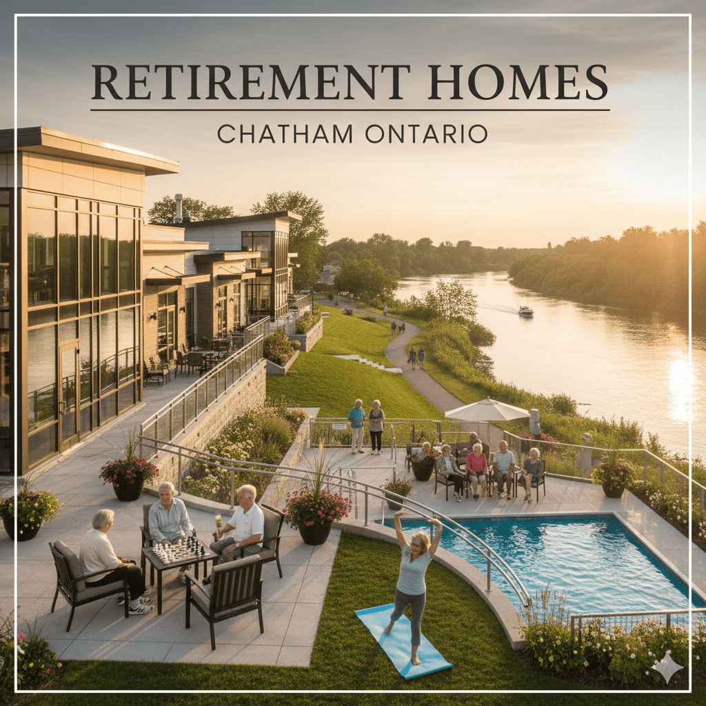 retirement homes and senior living communities in Chatham, Ontario,